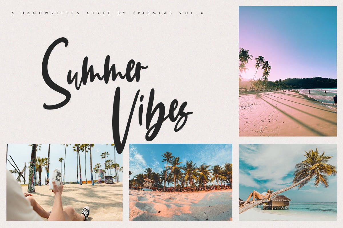 现代精致手写字体 Summer Winter | A Sophisticated Font 设计素材 第9张