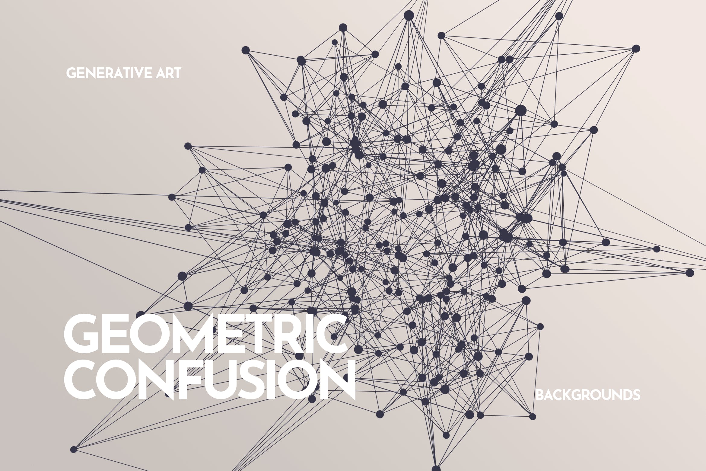 几何多线性网格背景壁纸合集 Geometric Confusion Backgrounds 图片素材 第1张