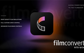 真实胶片模拟调色插件 FilmConvert Nitrate 支持达芬奇/AE/PR/FCPX