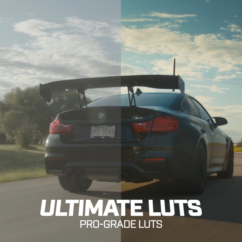 CREATIVE ASSETS 高端影院级轿车视频LUTS调色预设 Car LUTs 插件预设 第1张