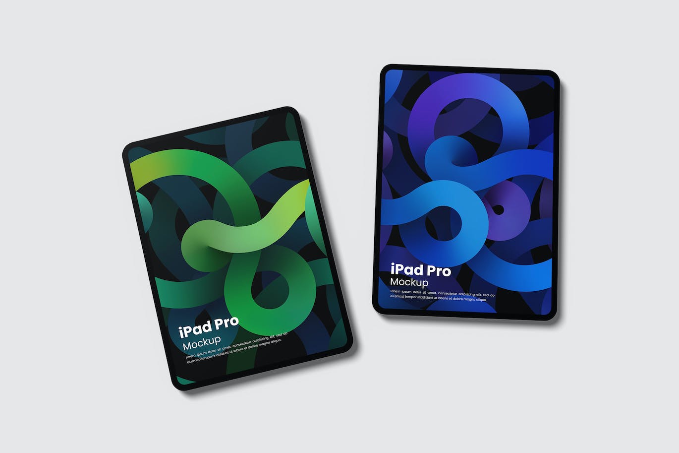 极简的iPad Pro平板电脑样机psd模板 Minimal iPad Pro Mockup 样机素材 第1张