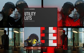 Mononodes 18个实用高光暗部肤色颜色分级校正假色LUT+调色节点 UTILITY LUTS+POWERGRADES