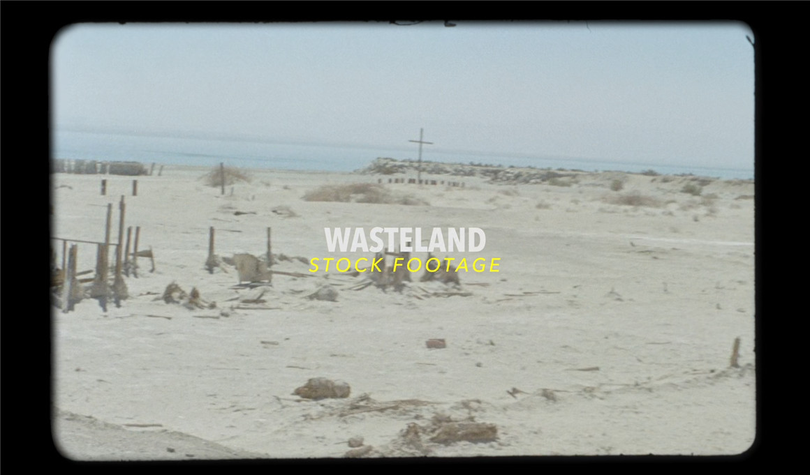 Tropic Colour 复古荒原VHS质感圆边哑光边框电影镜头剪辑视频素材 WASTELAND FILM STOCK FOOTAG . 第3张