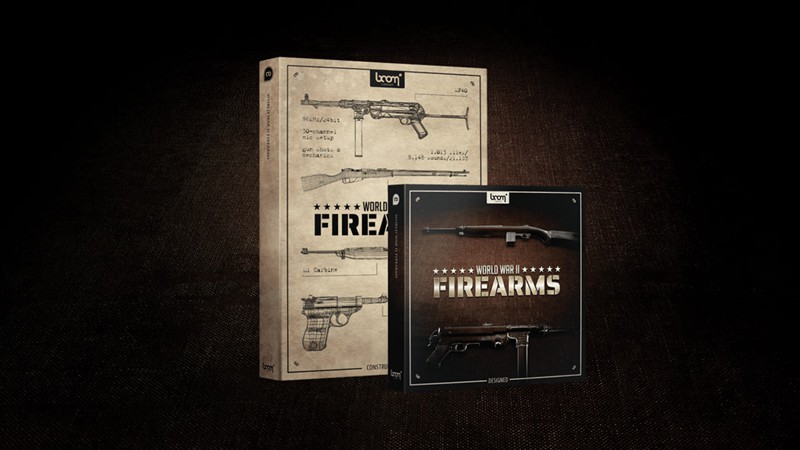 动作影视战争手枪步枪冲锋枪开枪射击无损音效 Boom Library World War II Firearms Bundle 视频素材 第1张