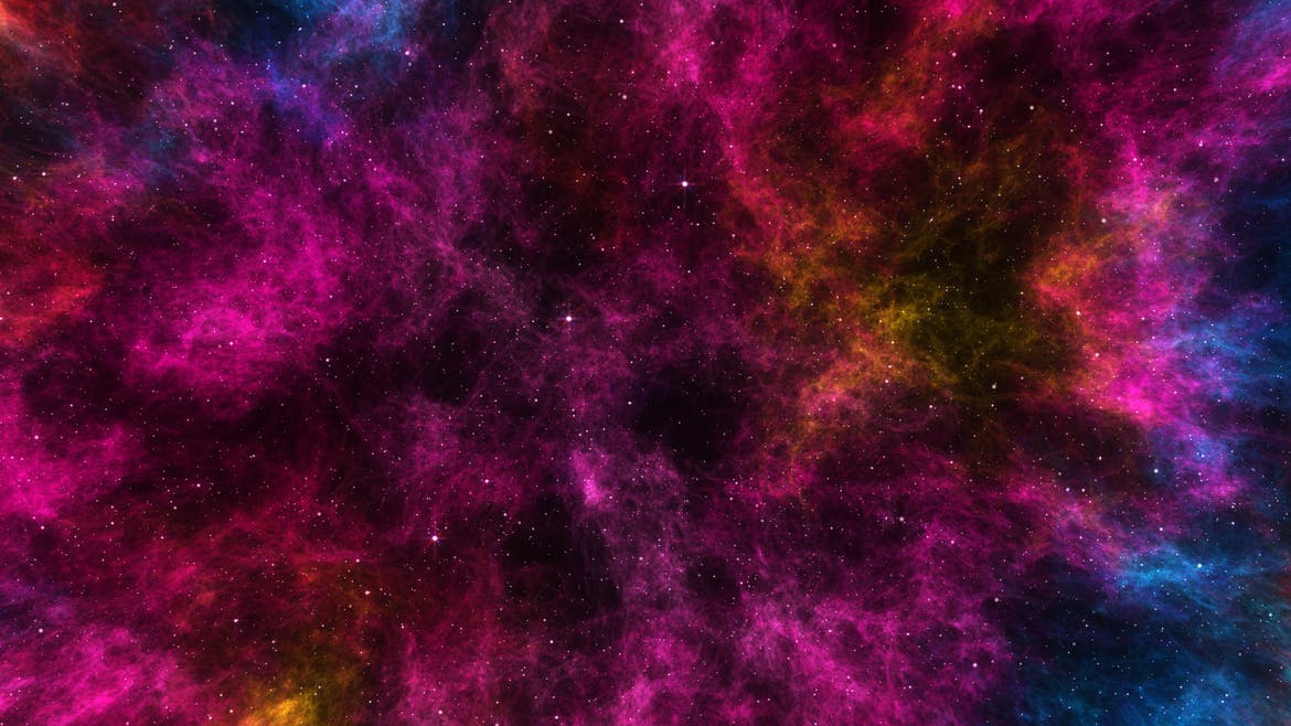 多彩的银河太空星云背景 Colorful Nebula Backgrounds APP UI 第6张