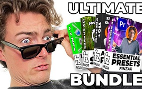 Finzar 旋转相机抖动滑动位移终极转场效果包 The Ultimate Bundle