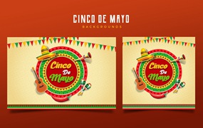 五月五日节背景 Cinco de Mayo Background