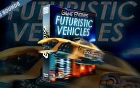 800种现代未来科幻车辆机器引擎声音轰隆效果素材 Futuristic Vehicles and Engines Sound Kit