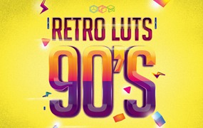 90年代标志性复古高分电影风格LUT调色预设 Triune Digital – Retro 90’s LUTs