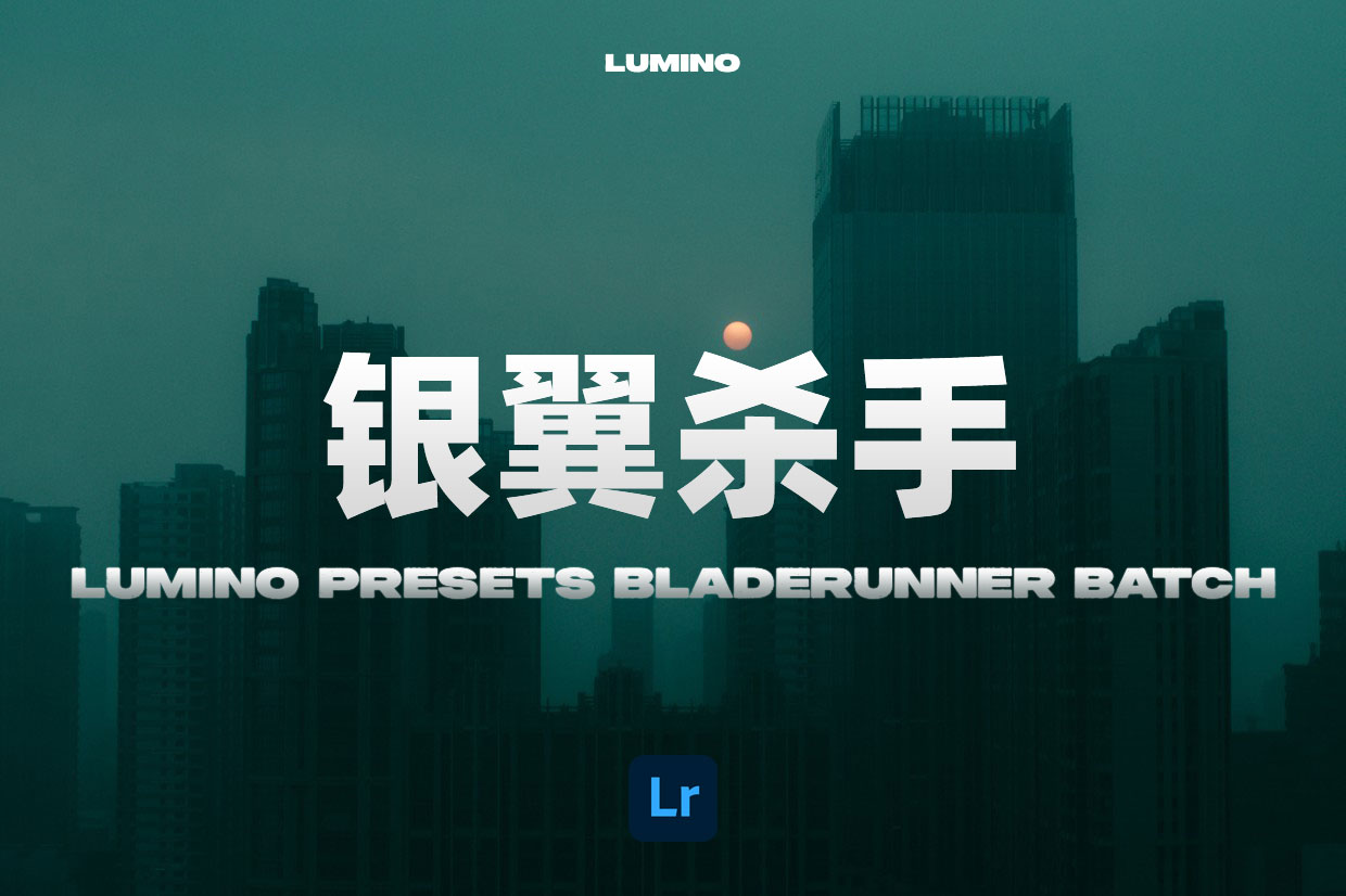 银翼杀手风格夜间摄影暗色调LR调色预设 Lumino Presets Bladerunner Batch 1 Lightroom . 第1张