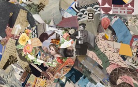 AE/PR模板：40个复古纸张拼贴艺术风格杂志纸张折痕撕纸无缝转场 Paper Collage Transitions