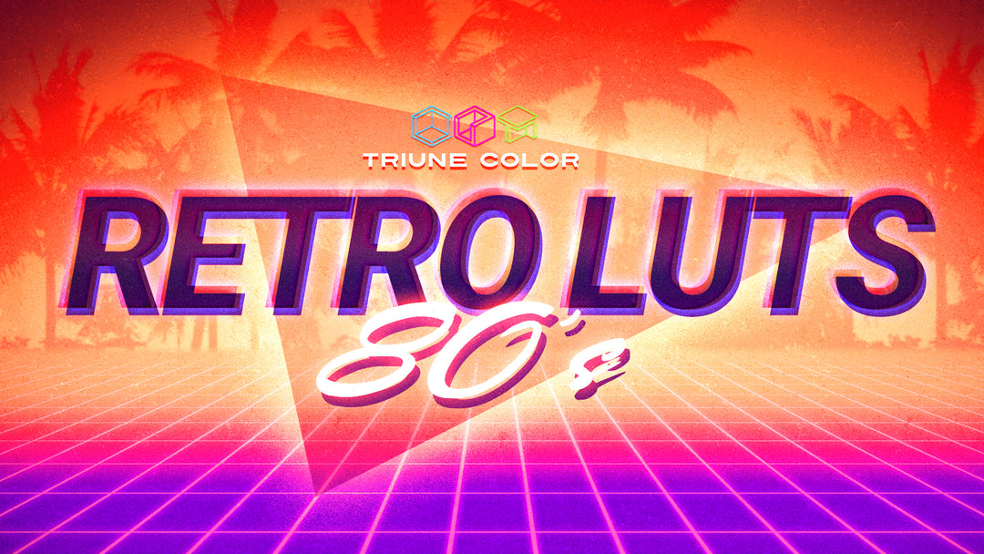 80年代好莱坞标志性电影原创LUT调色预设 Triune Digital - Retro 80s LUT Packs . 第1张