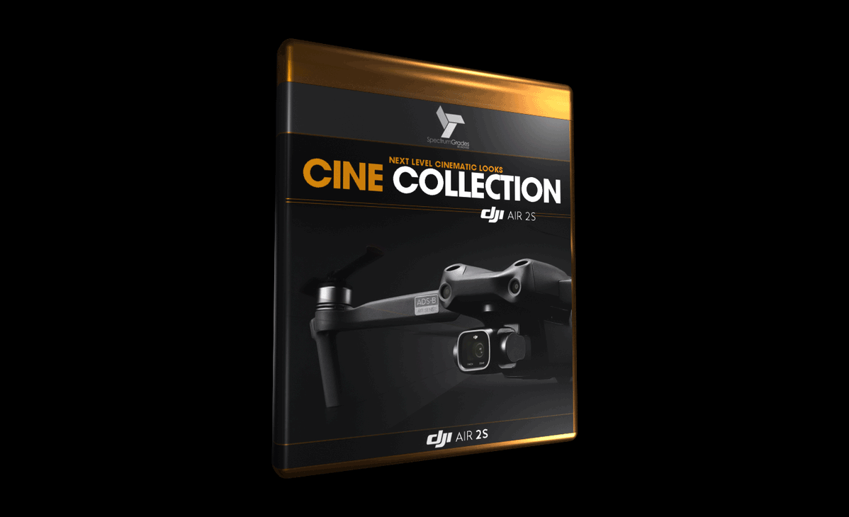 20款大疆 Air 2S专用航空航拍旅拍vlog电影级LUTS调色预设包 CINE COLLECTION DJI Air 2S LUTs 插件预设 第1张