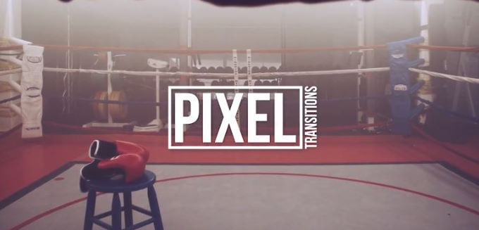 PR预设：像素化转场过渡包+音效素材 Pixel Transitions + Music – Premiere Pro 插件预设 第1张