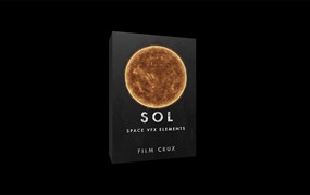 Filmcrux 94个高品质科幻电影逼真外太空行星特写视觉特效视频素材+PNG素材元素包 SOL – Space VFX Elements