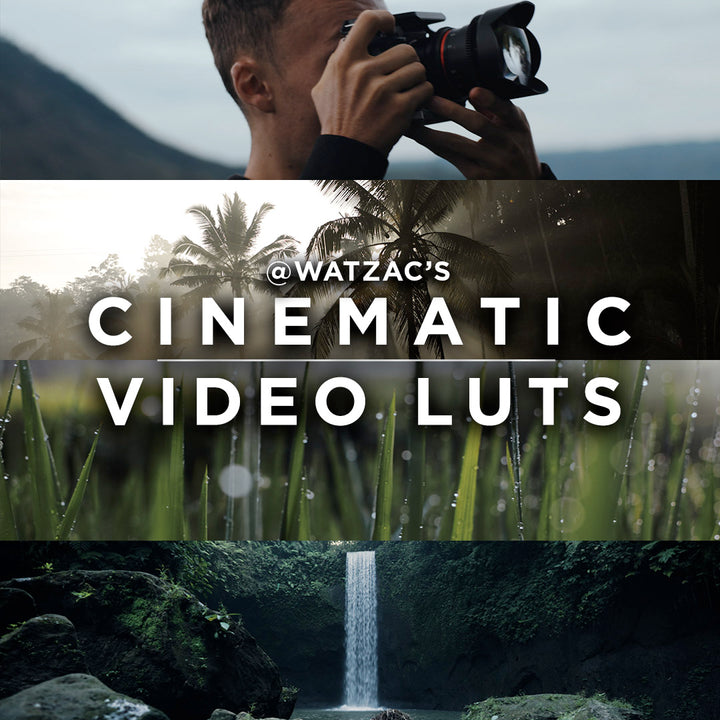 66个深邃干净佳能/索尼/大疆/电影镜头色彩分级LUT调色预设 Cinematic Video LUTS By Watzac . 第1张