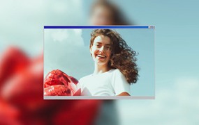 FCPX插件：复古画中画弹窗效果包 4-Pop-up-Frame