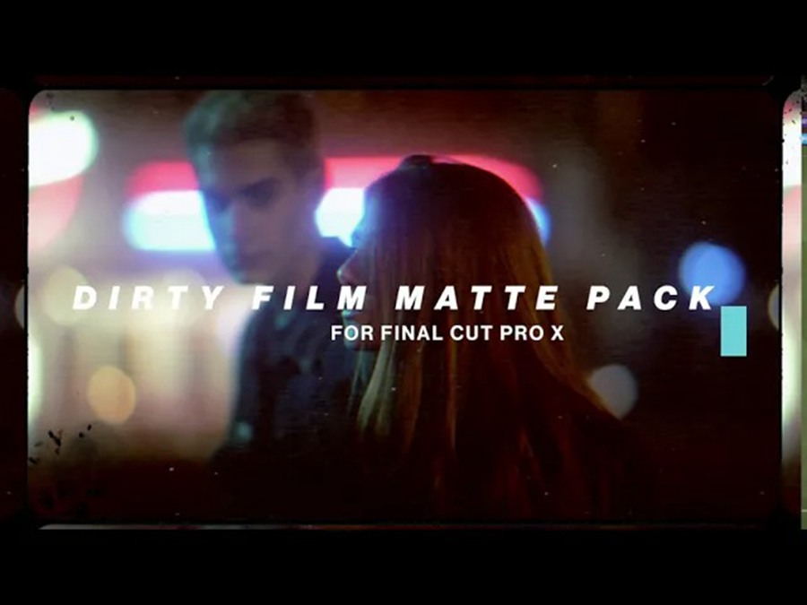 FCPX插件：复古柯达8mm胶片烧伤颗粒灰尘穿孔电影哑光包 Dirty Film Matte Pack (Super 8mm) – Final Cut Pro 插件预设 第2张