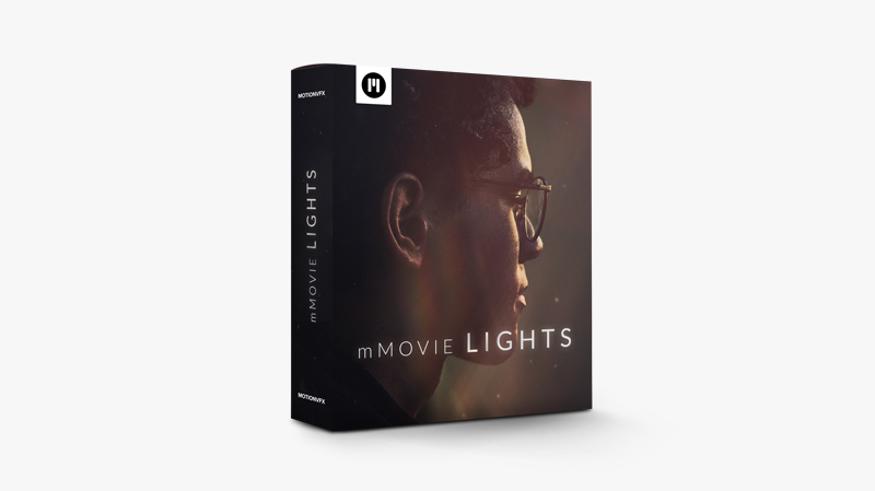 FCPX插件：60种雅致电影光效情绪氛围渲染叠加特效 MotionVFX mMovie Lights 插件预设 第1张