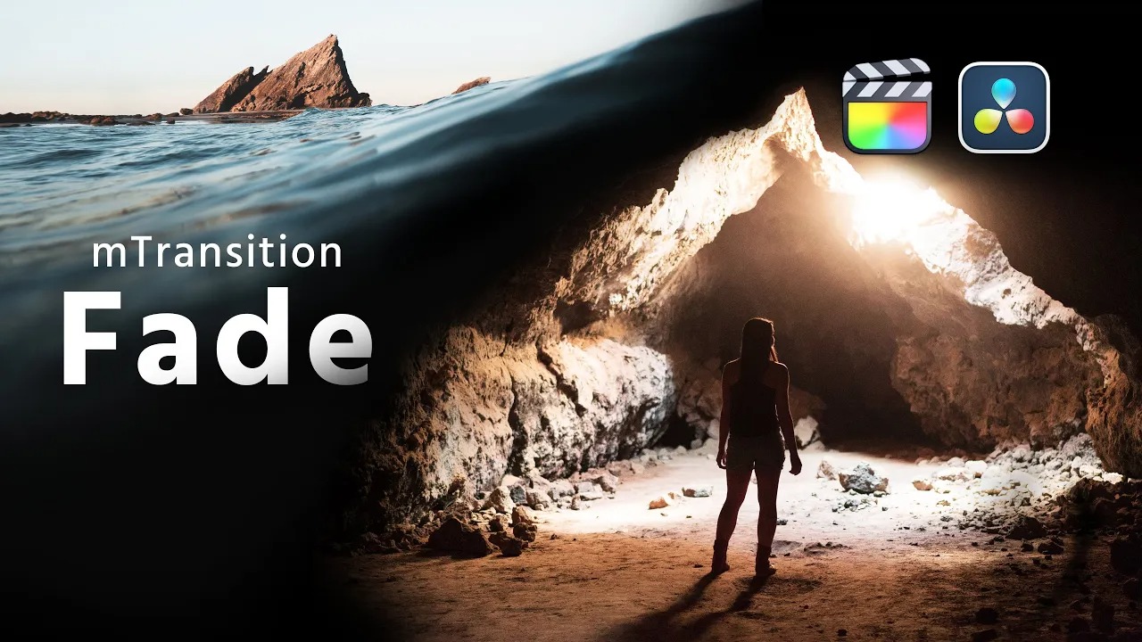 FCPX插件：51种淡入淡出平滑黑场渐隐过渡 MotionVFX mTransition Fade 插件预设 第1张