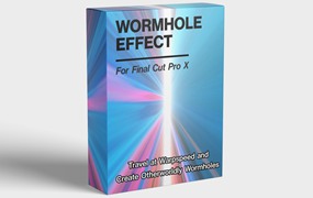 FCPX插件：虫洞曲速透视效果包 Wormhole Effect Plug In – Final Cut Pro