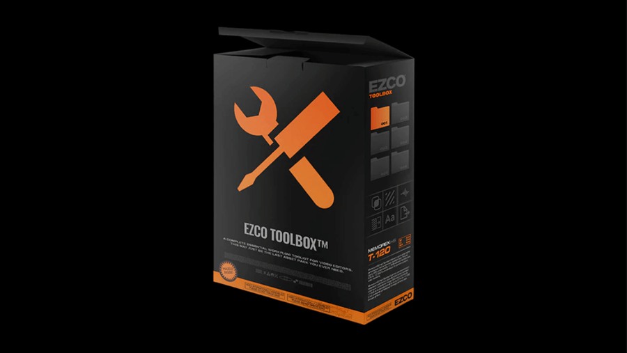 70多种复古视觉颜色纹理图形音频过渡迷你大师包 EZCO TOOLBOX™ 插件预设 第3张