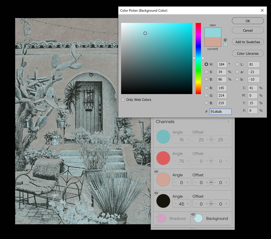 一键式完全可定制墨迹颜色打印效果PS插件 Blkmarket INKLAB XL + Presets v1.0.3 插件预设 第2张