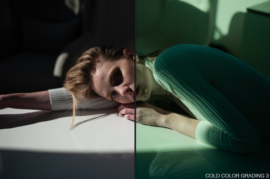 PAOLO BARRETTA 电影级冷色调恐怖氛围分级LR调色预设 IAMWINTER COLOR GRADING PRESETS 插件预设 第9张