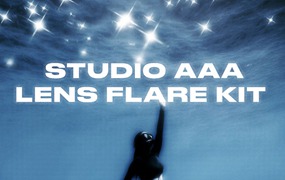 27款星芒光芒耀斑叠加光学相机闪光灯镜头光晕PNG免扣素材包 STUDIO AAA- LENS FLARE KIT