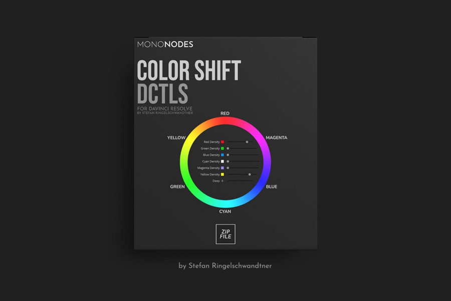 MonoNodes – Color Shift v2 达芬奇电影感色彩偏移DCTL调色插件 – DaVinci Resolve DCTLS . 第1张