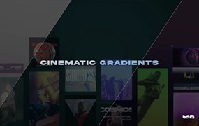 MoonBear 20种专业电影级渐变背景素材 Cinematic Gradients