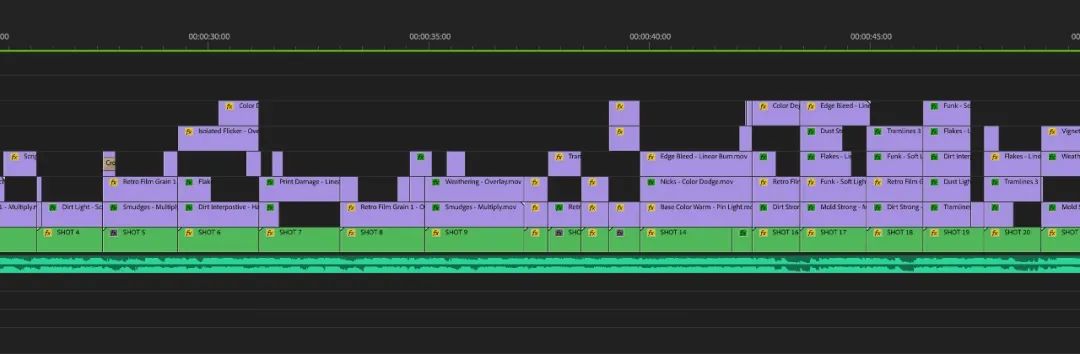 40个复古胶片污垢灰尘划痕垃圾真实的4K电影损坏音乐视频元素素材 RETRO FILM DAMAGE 影视音频 第21张