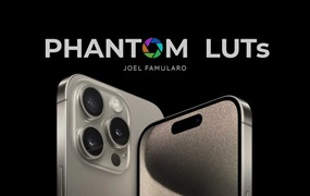 Phantom LUT-iPhone 15 苹果Apple Log仿阿莱色彩LUT调色预设 Phantom LUTs iPhone 15 ARRI Alexa and Film Emulation