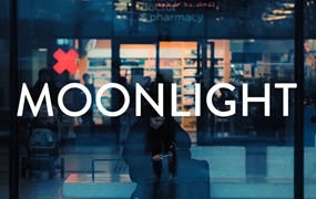 12种大胆色彩光源情绪电影美学LUT+LR调色预设 CINECOLOR - MOONLIGHT PACK