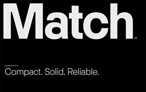 Match现代英文时尚字体完整版