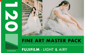 日系富士胶片婚纱照调色大师包LR预设 FILMSLOOKS-FUJI-MASTER-PACKV1