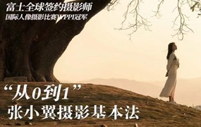 富士全球签约摄影师——张小翼摄影基本法教程+素材