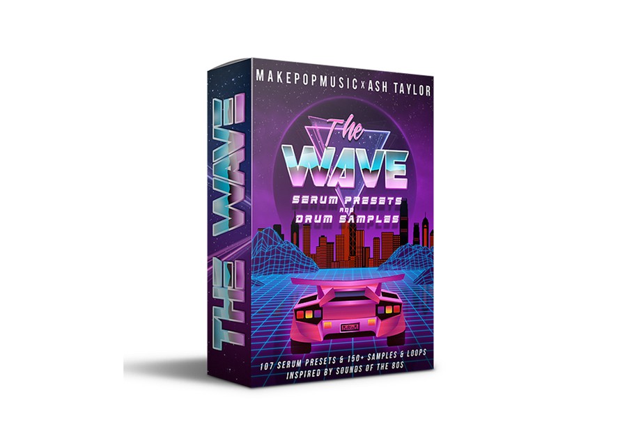 The Wave 80年代复古流行鼓声打击垫音乐样本包 影视音频 第1张