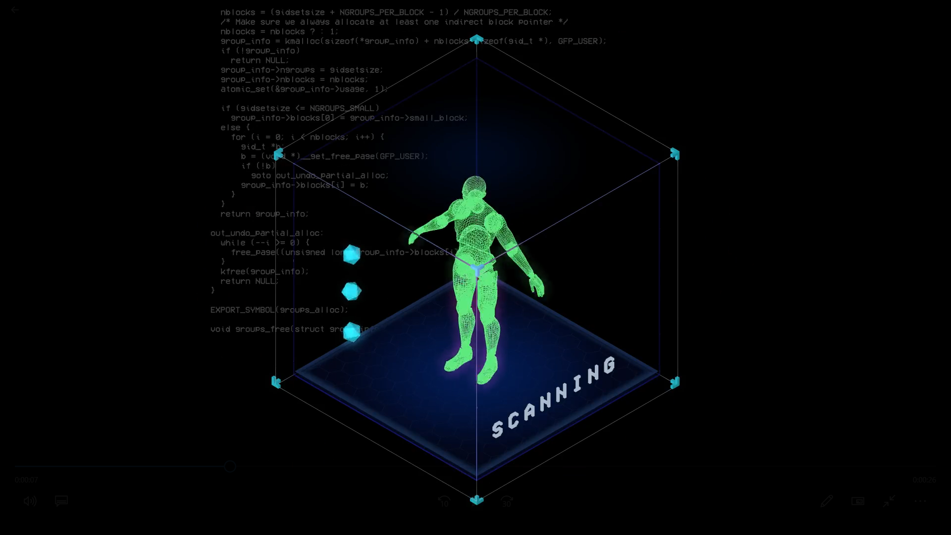 40个赛博朋克4K高科技全息几何边框地图扫描模型HUD视觉素材 CYBERPUNK 影视音频 第8张