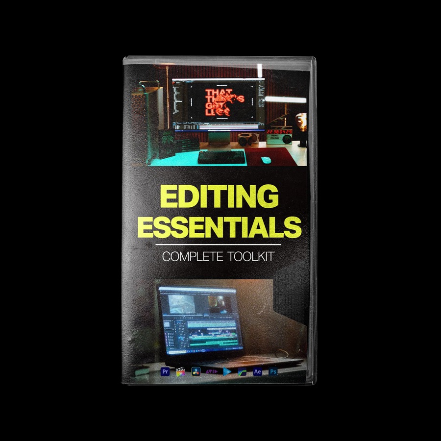 Tropic Colour – EDITING ESSENTIALS 100多个创意LUT视频纹理遮罩叠加层标题模板捆绑包 , 第1张