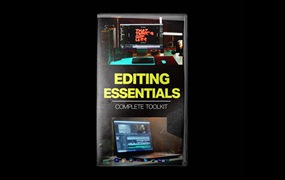 Tropic Colour – EDITING ESSENTIALS 100多个创意LUT视频纹理遮罩叠加层标题模板捆绑包