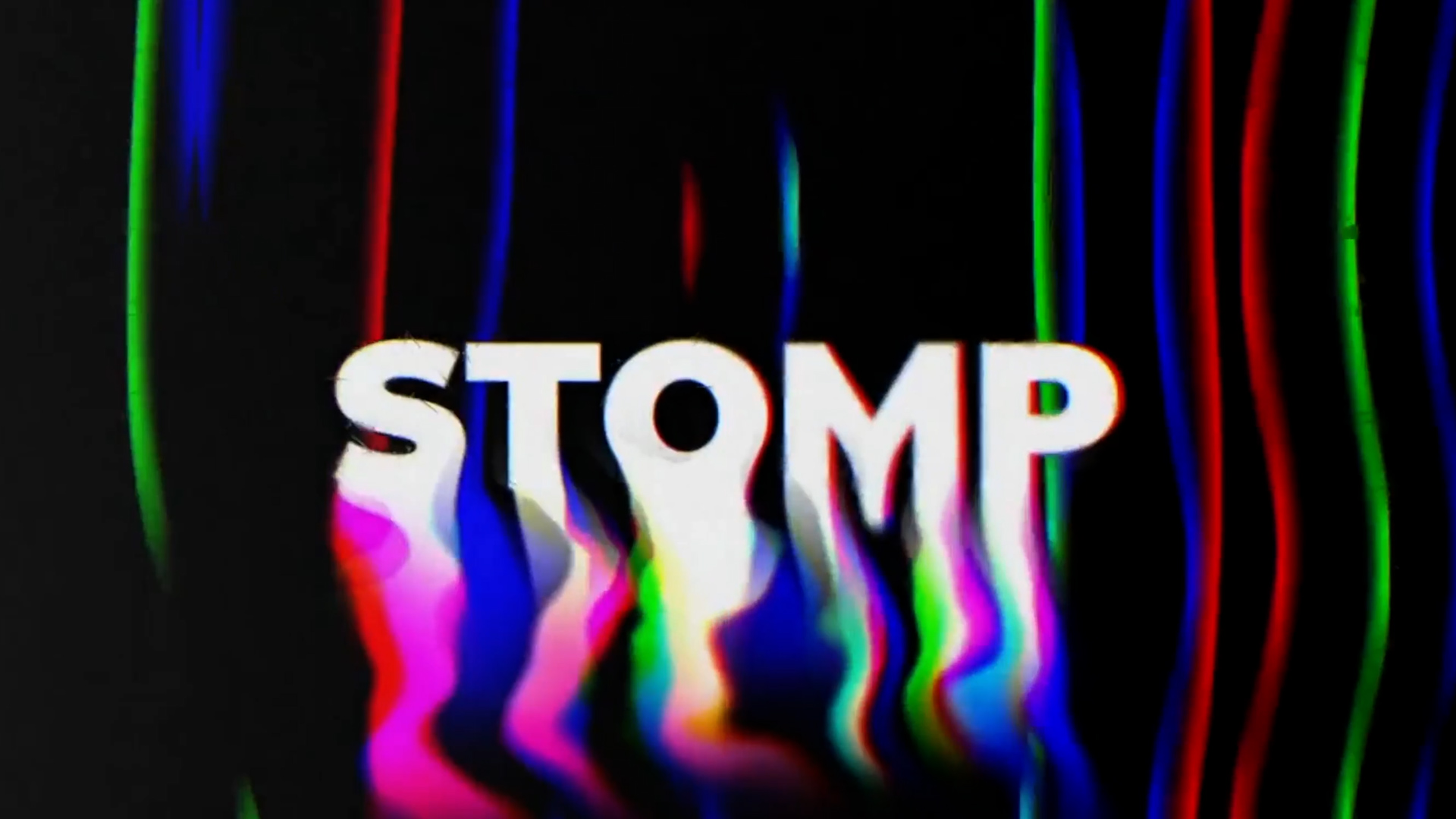 AE模板：时尚酷炫液体融化文字故障视频动画效果AE模板 Stomp Opener , 第1张