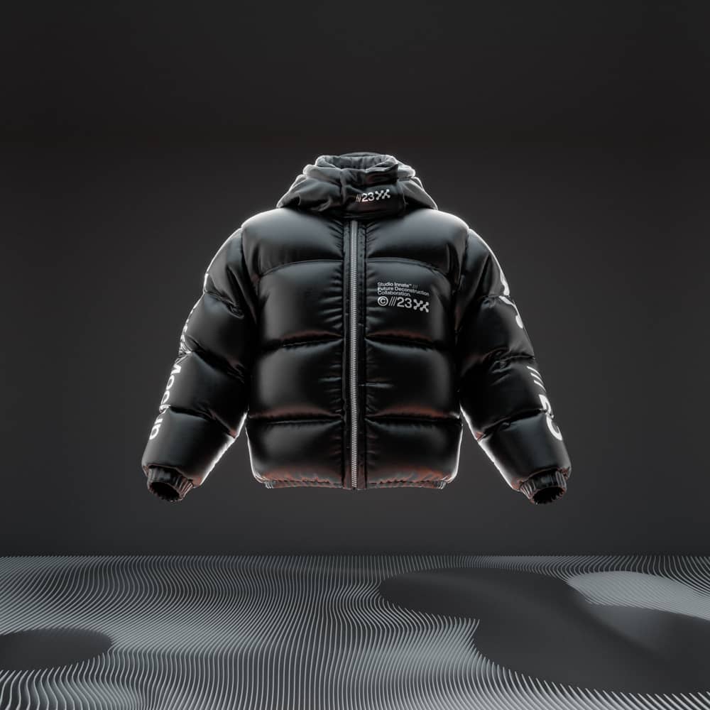 Blender模型：3D动态质感羽绒服外套服装设计展示Blender模型设计套装 3D Puffa Bundle , 第16张