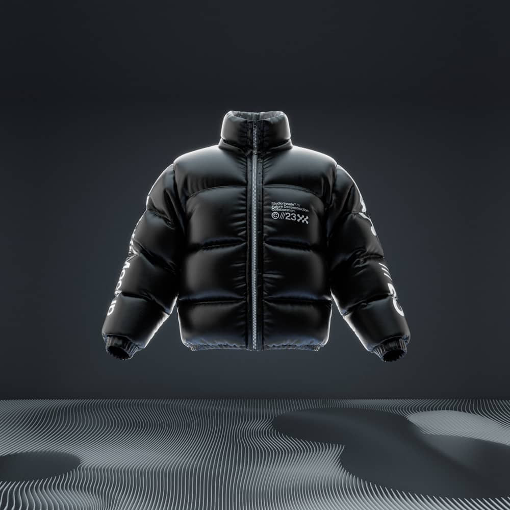 Blender模型：3D动态质感羽绒服外套服装设计展示Blender模型设计套装 3D Puffa Bundle , 第20张