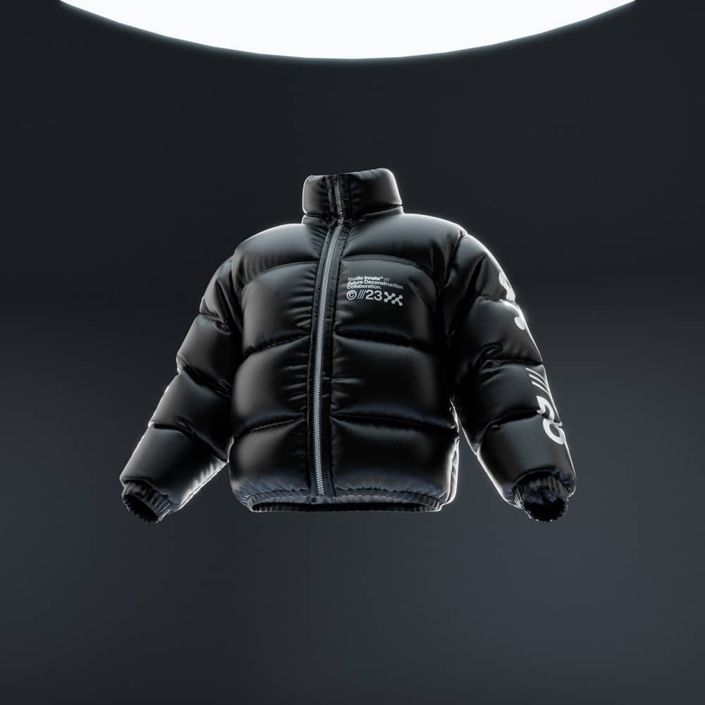 Blender模型：3D动态质感羽绒服外套服装设计展示Blender模型设计套装 3D Puffa Bundle , 第22张