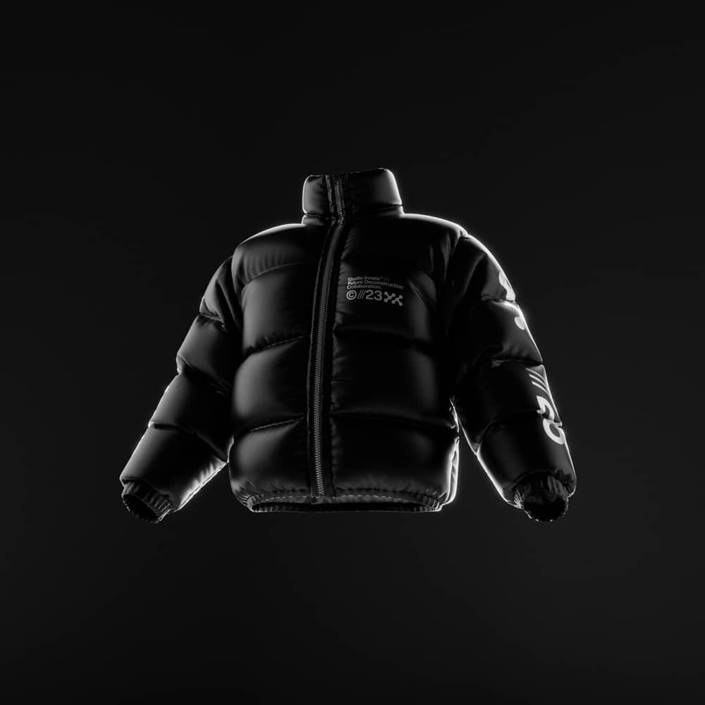 Blender模型：3D动态质感羽绒服外套服装设计展示Blender模型设计套装 3D Puffa Bundle , 第24张