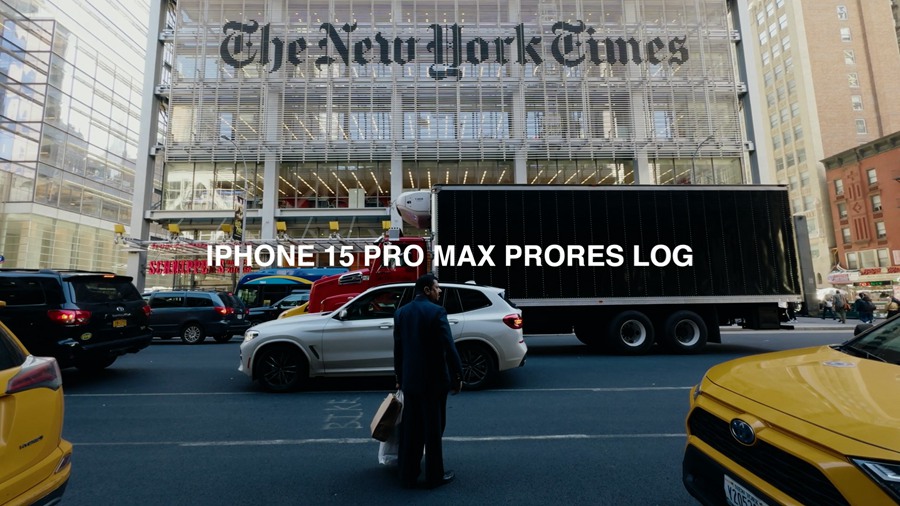 iPhone 15 Pro Max Prores Log 苹果官方还原LUT – Apple Log LUTs , 第1张