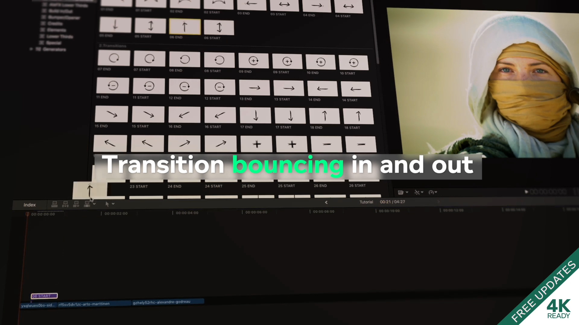 FCPX插件：Usefull Transitions 300组运动弹跳、旋转、相机移动和变焦模糊等实用转场过渡 , 第3张