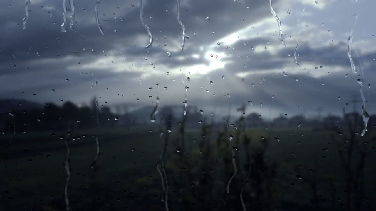 达芬奇预设：逼真长水滴和小雨滴玻璃雨滴效果喜怒无常和阴沉氛围 Raindrop Effect , 第2张