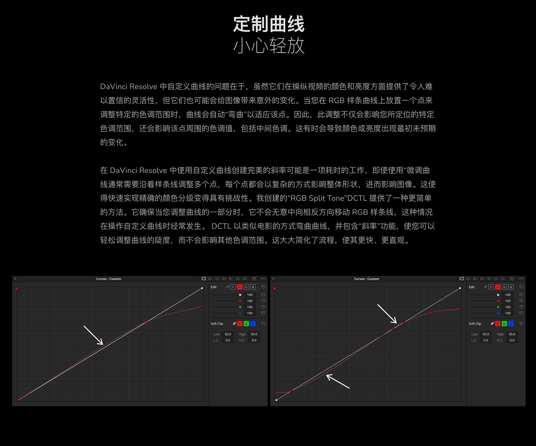 MonoNodes – RGB SPLIT TONE DCTLS 达芬奇高光和阴影色调分离DCTL电影胶片模拟单节点调色插件 DaVinci Resolve DCTLS , 第7张